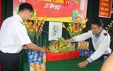 Mâm ngũ quả đặc biệt của lính Trường Sa trong ngày Tết